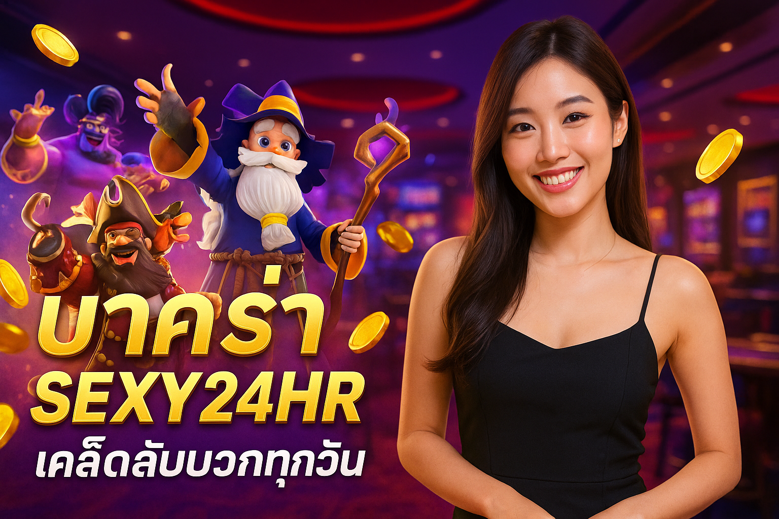 บาคาร่า SEXY24HR เคล็ดลับบวกทุกวัน
