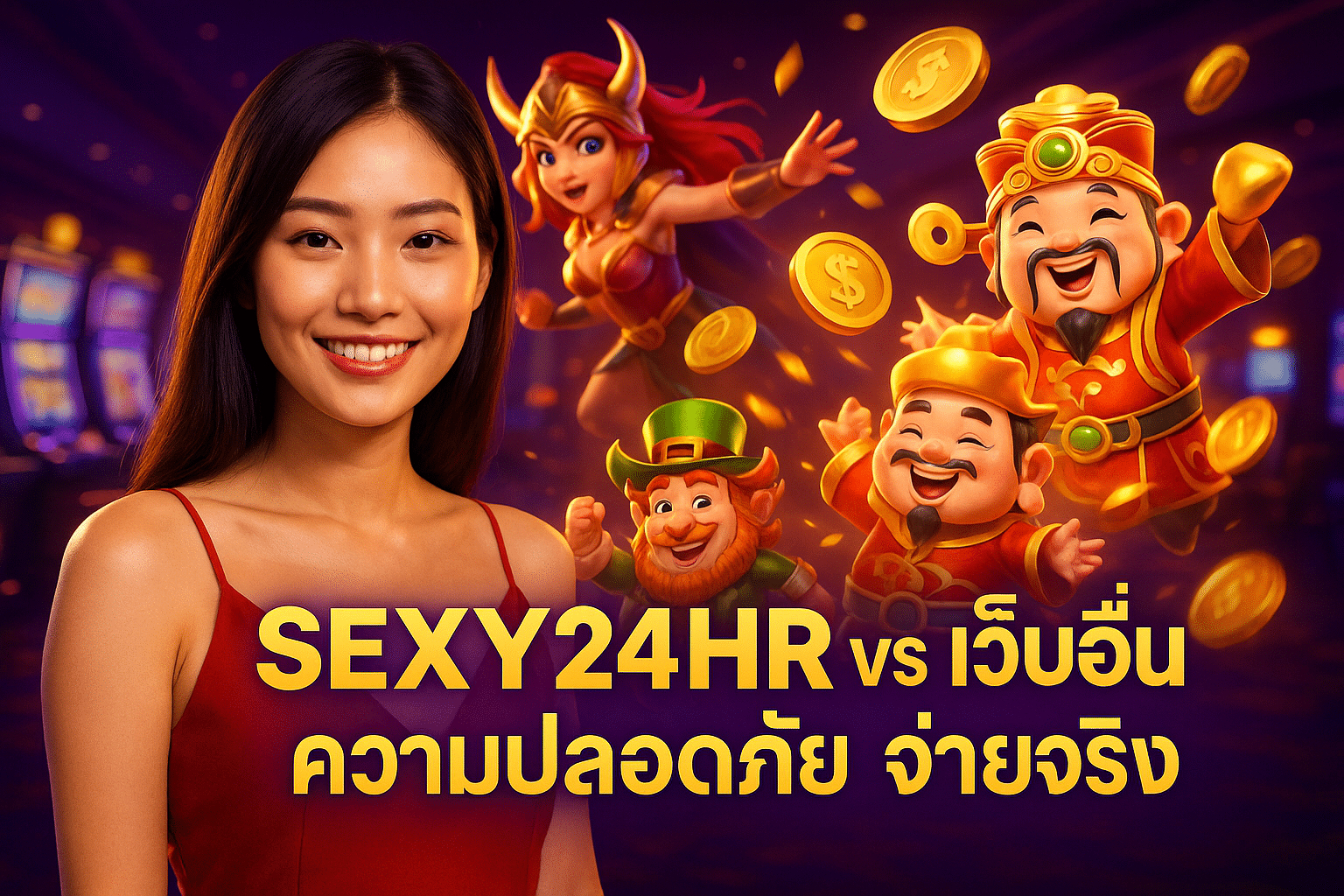 SEXY24HR ปลอดภัย จ่ายจริง