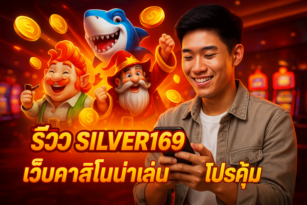 รีวิว SILVER169 เว็บคาสิโนน่าเล่น โปรคุ้ม