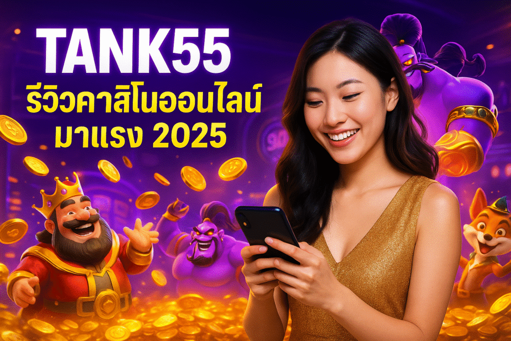 TANK55 รีวิวคาสิโนออนไลน์มาแรง 2025